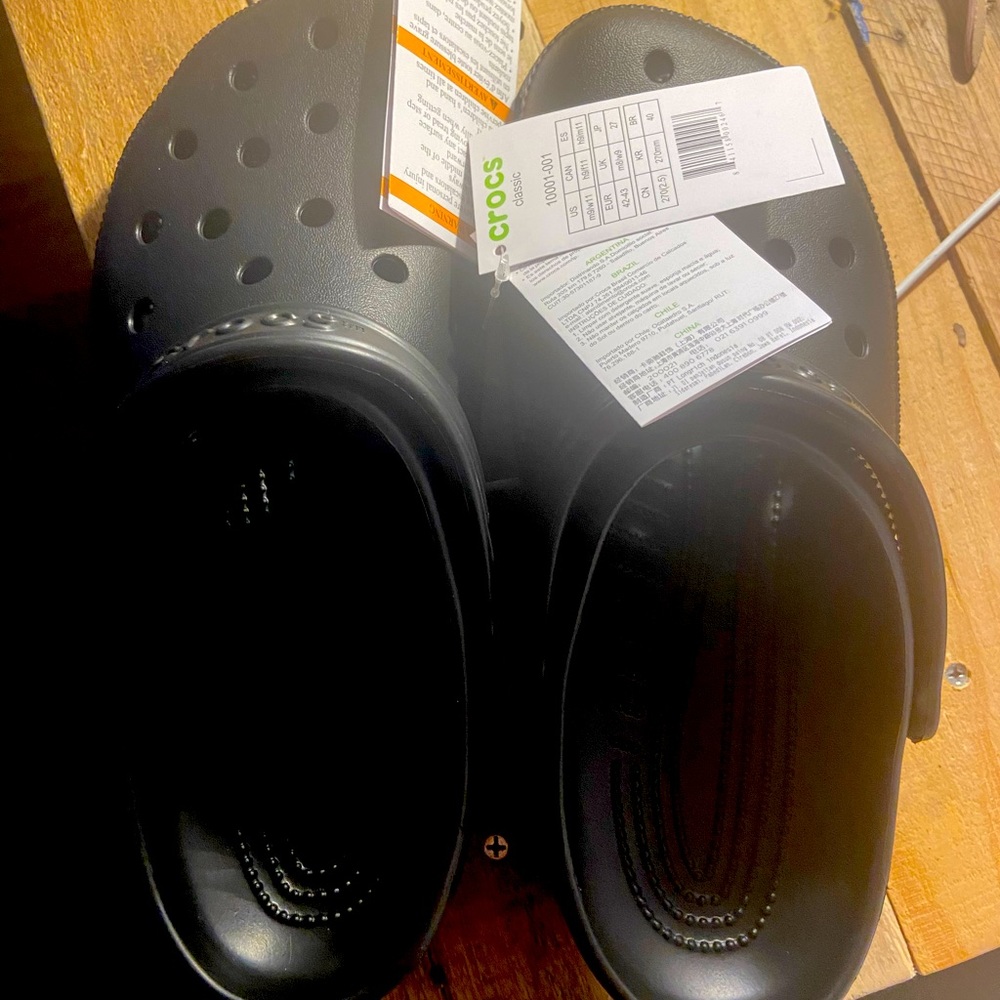 Brand new crocs!